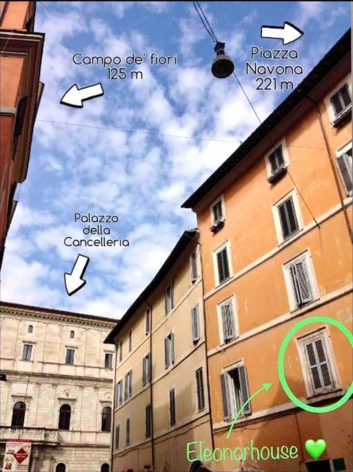 Apartmán Campo De' Fiori Eleonorhouse Řím Exteriér fotografie